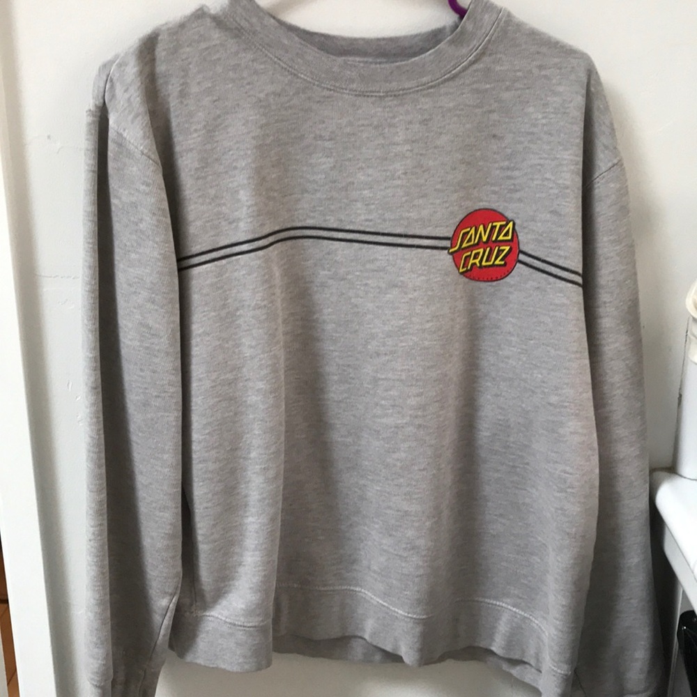 Santa Cruz crew neck hoodie
